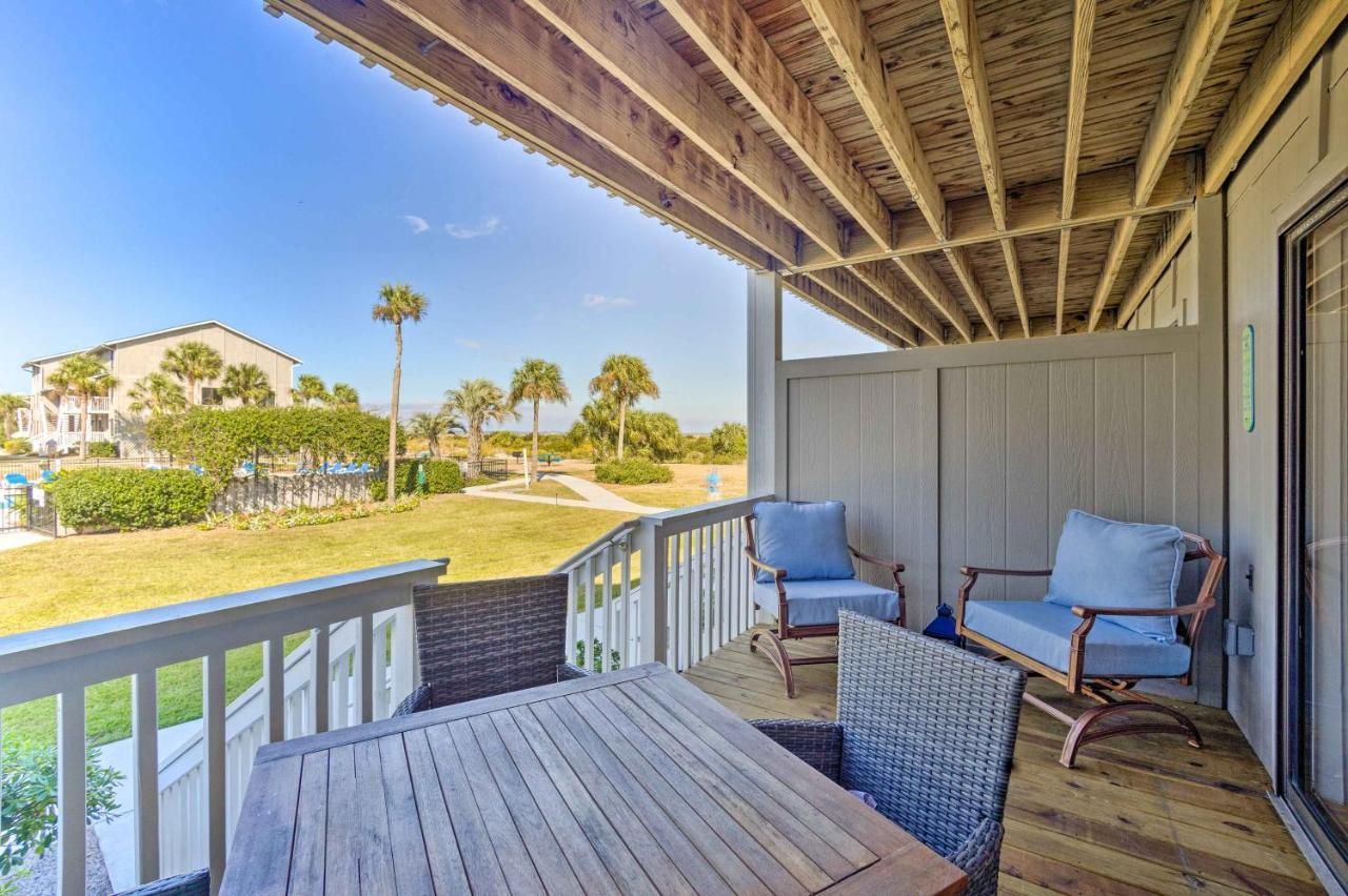Oceanmarsh Subdivision St Helena Island Condo With Pool And Beach Access! מראה חיצוני תמונה