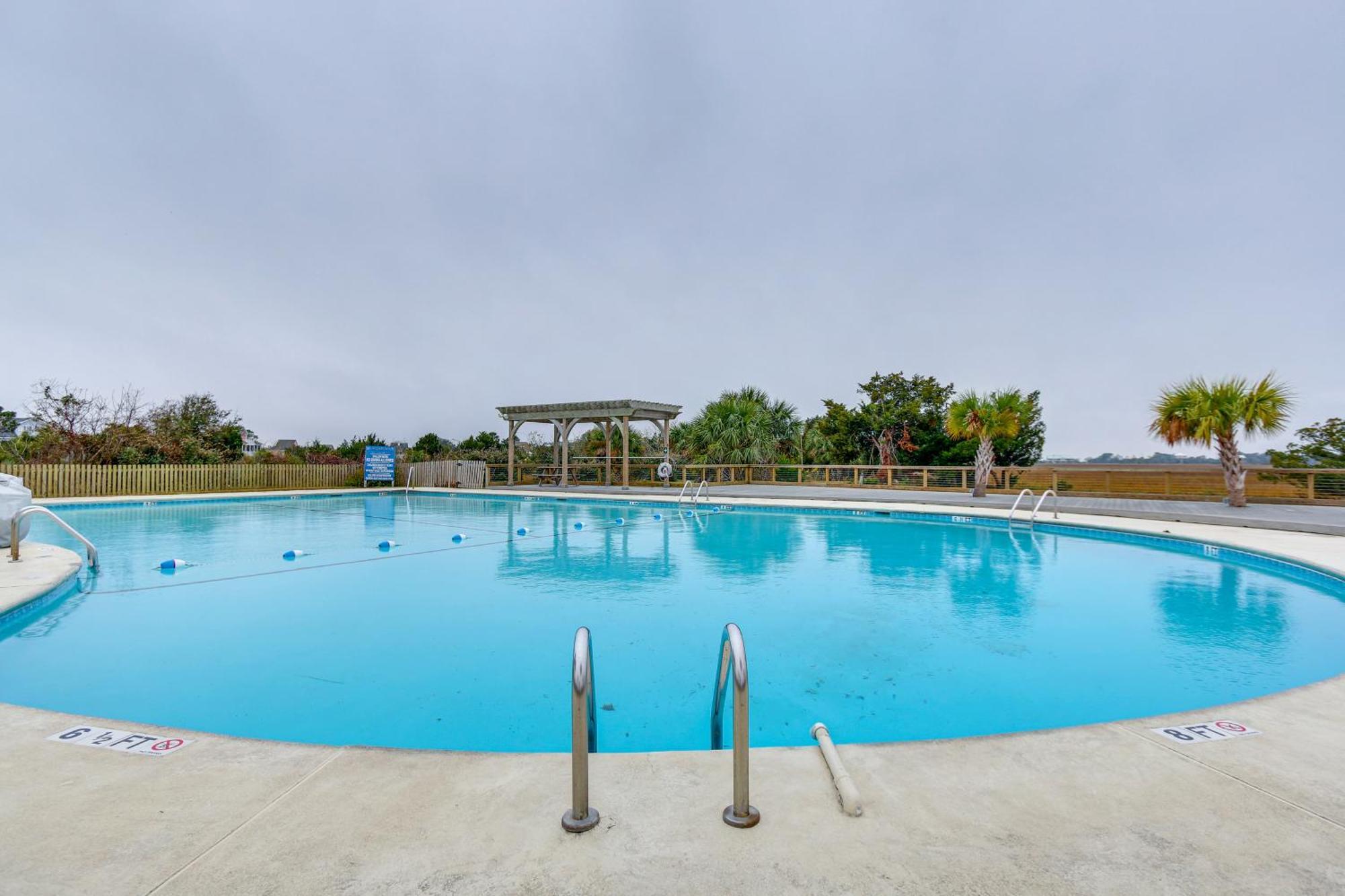 Oceanmarsh Subdivision St Helena Island Condo With Pool And Beach Access! מראה חיצוני תמונה